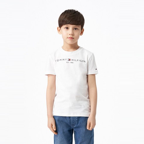 [아울렛]타미힐피거 에센셜 숏슬리브 티셔츠 (T42D0KKO210BT1YBR)
