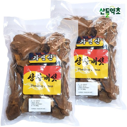 상황버섯 - 상황버섯 500g, 2팩, 1개