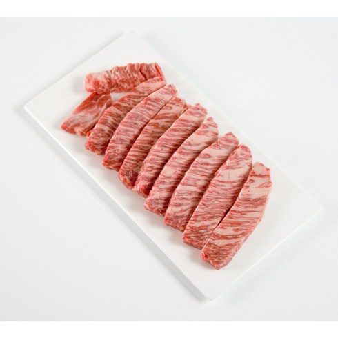 와규 프리미엄 소고기 꽃갈비살(본갈비살) 구이 스테이크 330g 아빠가 준비한 고기, 5개