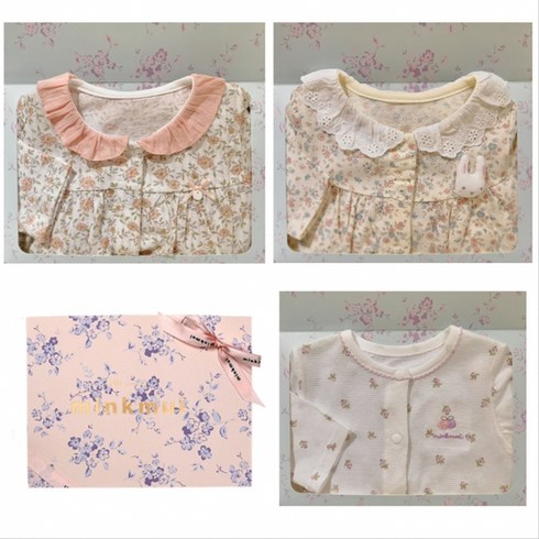 (밍크뮤10) 24봄여름 예쁜여아7부내의 3종 택1 (K4337005406)