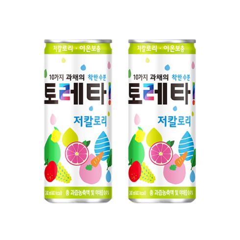 토레타 이온음료 캔, 240ml, 30개