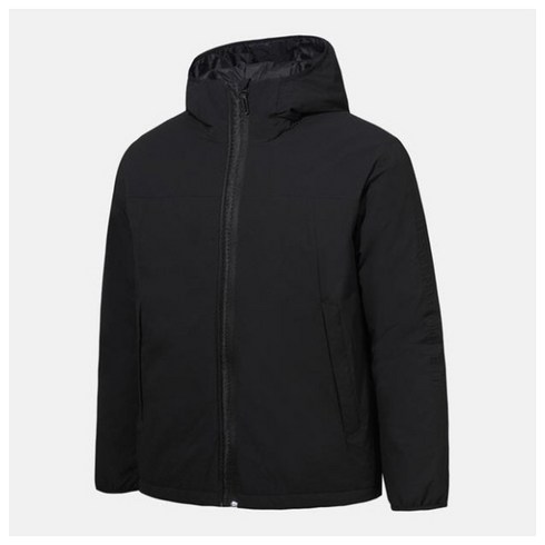 데상트 데상트패딩 KQF SN321TPD91-BLK 경량 후드형 패딩자켓 / BLK0
