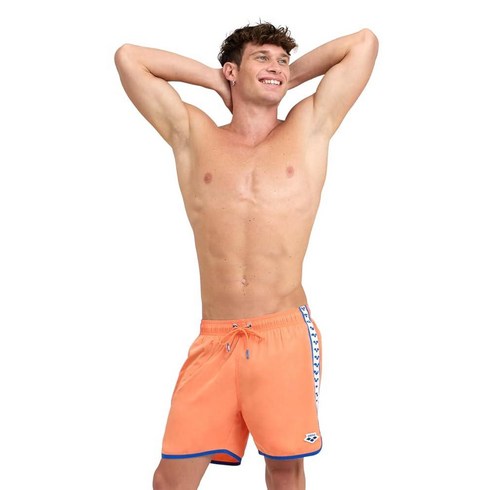 ARENA 남성용 아이콘 팀 스트라이프 복서