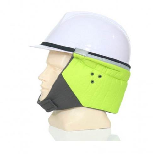 SL 안전모 방한 귀덮개 겨울 혹한기 방한대 귀마개 안전모용 내피 고급형, 1개