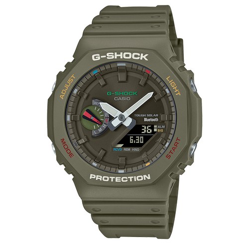 지샥블루투스 - G-SHOCK 지샥 GA-B2100FC-3A 지얄오크 팝멀티 블루투스 시계