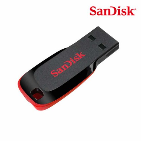 샌디스크 USB 32GB 메모리 CZ50 2.0 유에스비 32기가 + 고리줄 CS, CZ50/64GB