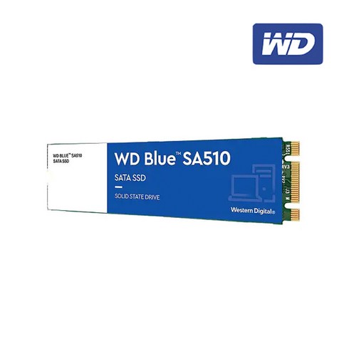 WD Blue SA510 SATA M.2 2280 SSD, 1TB, WDS100T3B0B