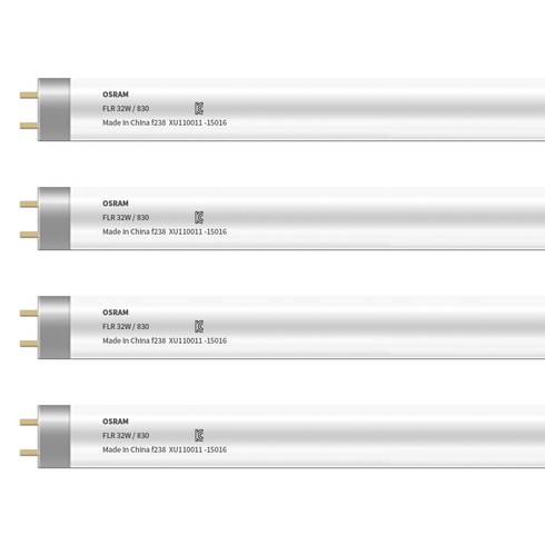 오스람 FL FHF 직관형광등 32W 4개, 주광색