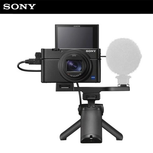 rx100m7 - 소니 공식대리점 DSC-RX100M7G (브이로그 그립 킷 카메라), 단품