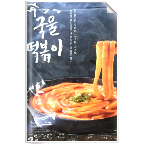 3초떡볶이 - 맛좋은 후루룩 국물 떡볶이 510g, 3개