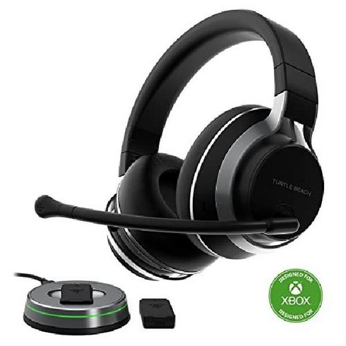 Turtle Beach Stealth Pro 멀티 플랫폼 무선 노이즈 캔슬링 게임용 헤드셋, 스텔스 프로 엑스박스