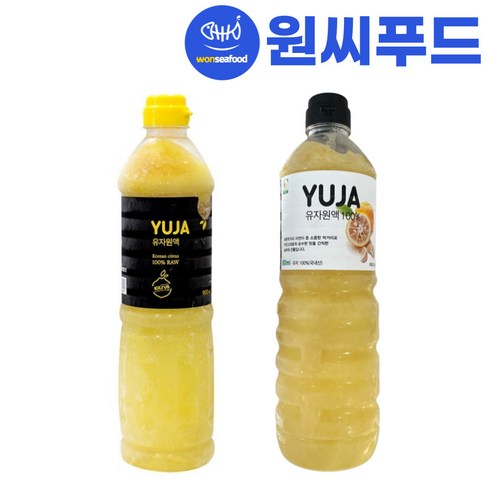 고흥유자주 - 원씨푸드 에덴식품 냉동 유자원액 900ml 농부누리 고흥 유자즙 엑기스, 1개, 1개입