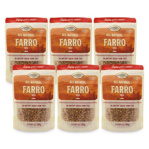 그레인온 파로(엠머 밀) 고대곡물 280g 6팩 I