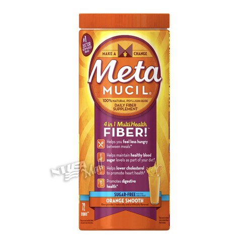 메타라이즈2 - 메타무실 슈가프리 천연 식이섬유 보충제 754g METAMUCIL, 2개