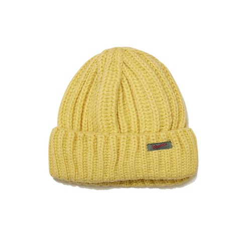 2023년 가성비 최고 비에스레빗비니 - 비에스래빗 2223 BSRABBIT BSR TAG BEANIE YELLOW 비니