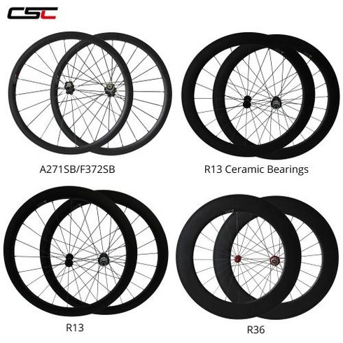 콘스탄틴어베인2024 - 픽시휠셋 CSC 탄소 자전거 바퀴 관형 또는 클린처 폭 깊이 24mm 38mm 50mm 60mm, 8) 38mm Tubuar R13