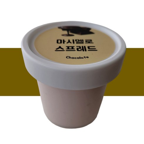 마시멜로스프레드 - 팝팝 마시멜로 스프레드 마시멜로 잼 초코 맛, 1개, 160g