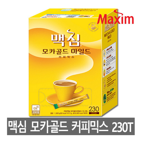 맥심 모카골드 마일드 커피 믹스, 12g, 230개입, 1개