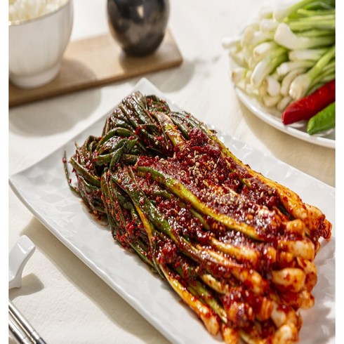 매운파김치 - [송미푸드] 화끈하고 맛있게 매운 실비파김치, 500g, 1개