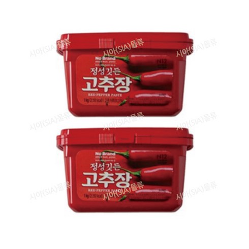 노브랜드고추장 - 노브랜드 정성깃든고추장 1kg x 2개, 4개