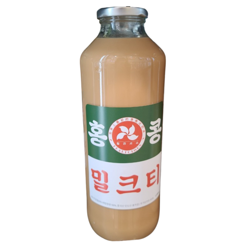 홍콩 다크 수제 밀크티, 1개, 1L