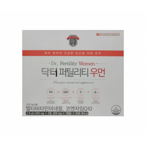 닥터퍼틸리티우먼 임신준비여성 영양보충, 30회분, 1개
