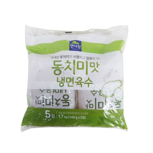 면사랑 동치미맛 냉면육수340g, 340g, 10개