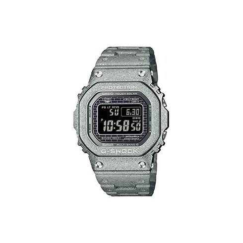 카시오 손목시계 지 쇼크 Bluetooth 탑재 풀메탈 전파 솔라 GSHOCK 40th Anniversary RECRYSTALLIZED SERIES GMWB5000PS1JR 멘즈 실버