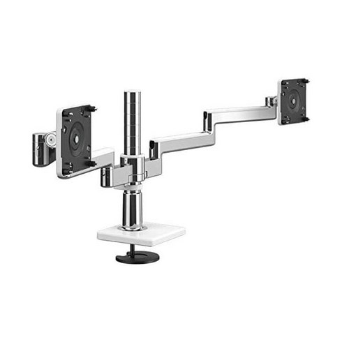 휴먼스케일 MFlex M2.1 모니터 암 듀얼 브라켓 2대용 클램프 마운트 18인치 포스트, 12inch Post_Aluminum Bolt Moun