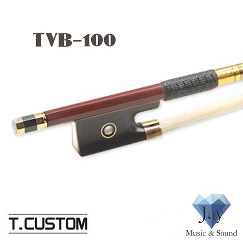 바이올린활 - 티커스텀 바이올린활 TVB-100 (4/4) TCUSTOM VIOLIN BOW TVB100