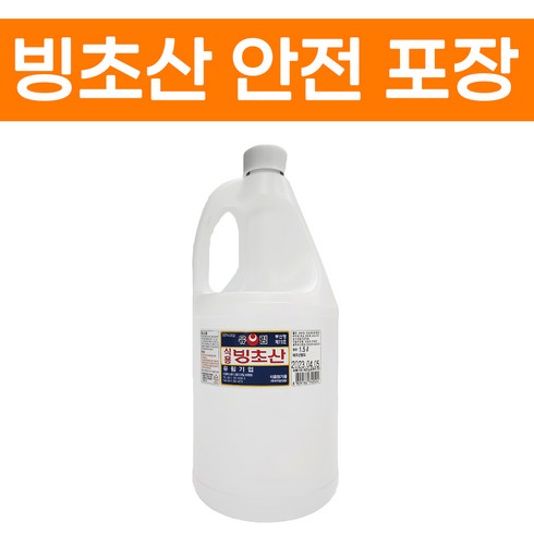 빙초산 - 상품상세참조 빙초산 식자재용, 1.5L, 1개