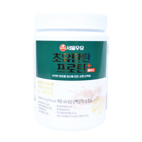 서울우유 초유탄탄 프로틴 플러스 240g, 1개