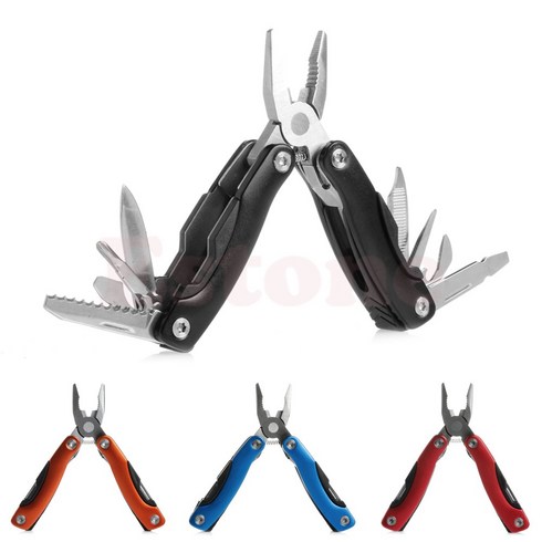 2024년 가성비 최고 멀티툴 - 남자 아빠를 위한 선물 멀티툴 플라이어 9in1 멀티툴 스테인리스 스틸 다기능 포켓 나이프 야외 생존을 위한