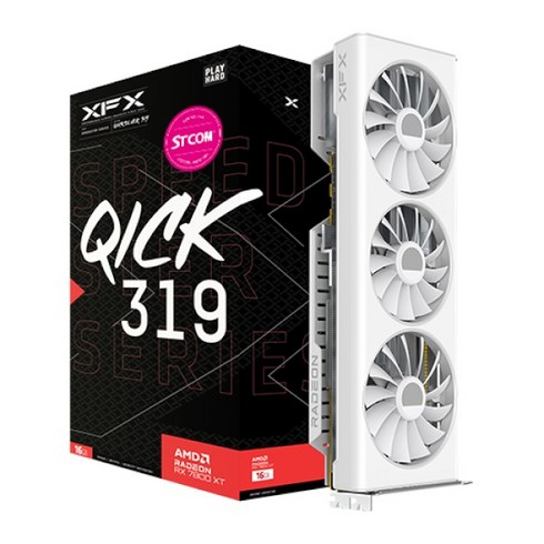 rx7800xt - [XFX] Radeon™ RX 7800 XT QICK 319 CORE WHITE D6 16GB