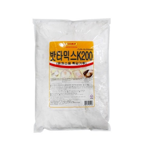 쇼켄 돈까스 베타 믹스 K200 10kg 돈까스 전용 튀김가루 (밧타믹스), 1개