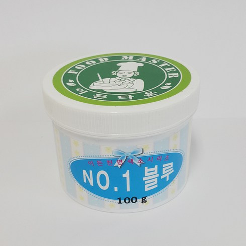 이든천연색소시리즈100g-블루(청치자색소), 100g, 1개