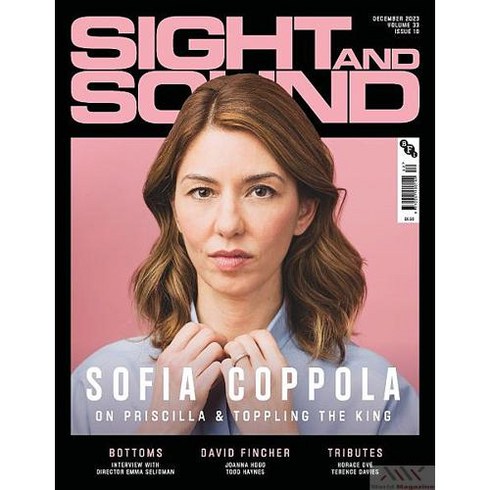 Sight & Sound Uk 2023년12월호 (영국 영화잡지 싸이트 앤 사운드 소피아 코폴라 커버 Sofia Coppola ) - 당일발송