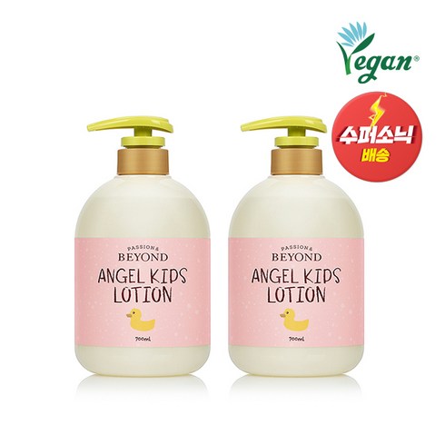 비욘드 엔젤 키즈 바디로션, 700ml, 2개