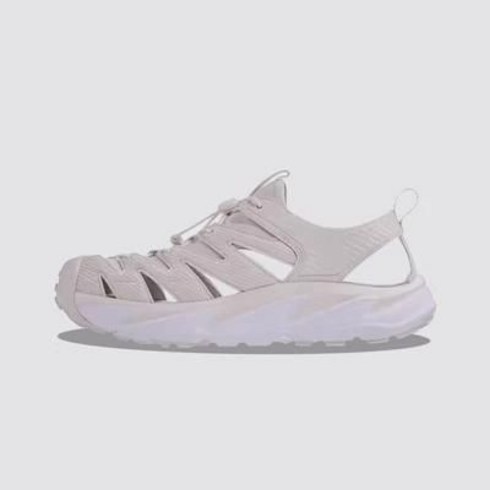 호카원 호파라 기능 미끄럼 방지 남녀 등산 크로스컨트리 샌들, 42, 흰색