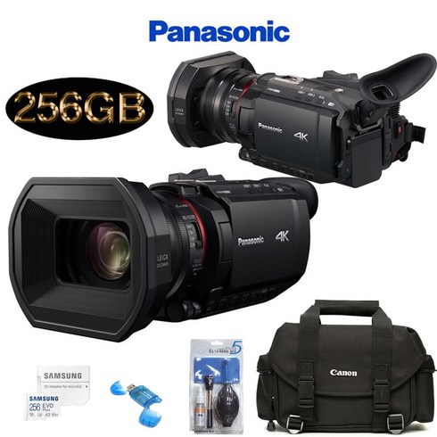 Panasonic HC-X1500 4K 프로페셔널 캠코더+SD256G+전용가방+크리닝킷+리더기 고용량패키지