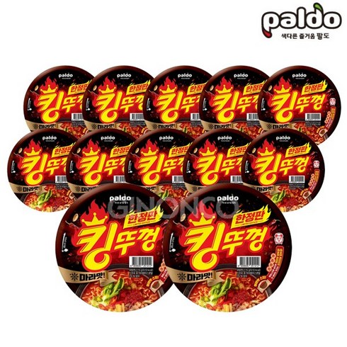 팔도 킹뚜껑 마라맛 115g, 12개