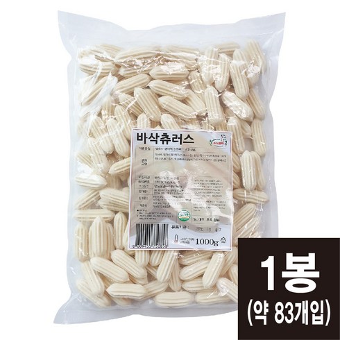 바삭츄러스 1kg + 계피설탕증정 냉동미니츄러스 생지 [코리아타임스퀘어]