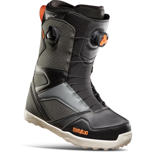 써리투 부츠 스노우보드 ThirtyTwo 32 STW Double BOA - 2023 남성 Snowboard Boots Black Grey, 12