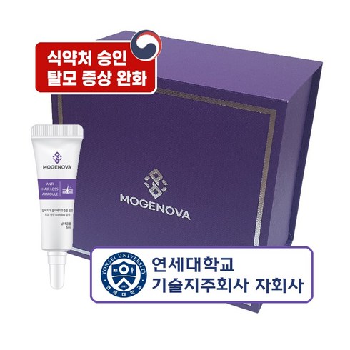 모제노바 프리미엄 탈모완화 두피 앰플 20p, 5ml, 20개