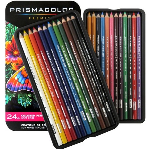 유성색연필 - 프리즈마 유성 색연필 24색 48색 72색 132색, 1개