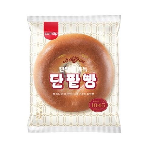 [JH삼립] 정통단팥빵, 정통단팥빵 30봉, 30개, 85g