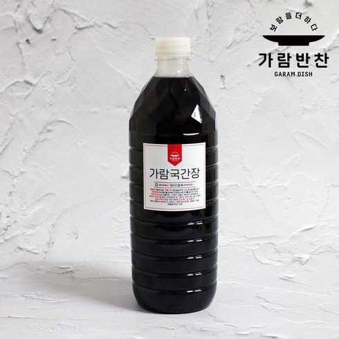 가람국간장 100%국내산 가람반찬 시골국간장 전라도간장 국산콩 천일염 1000ml, 가람국간장 1000ml, 1개