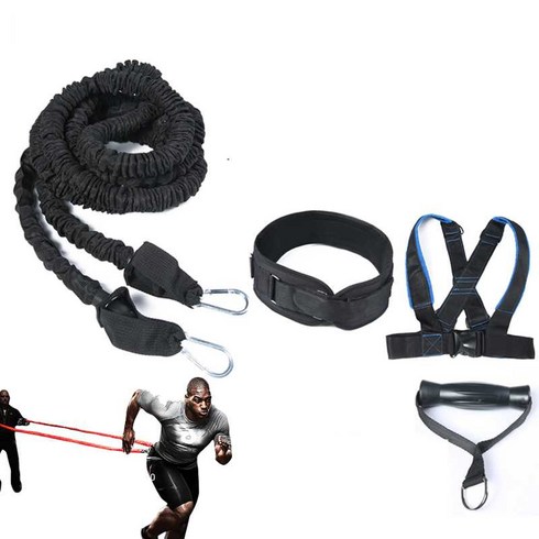 마라톤 훈련 벨트 러닝 저항 밴드 스피드 보강 피치 훈련, 상세 페이지 참고