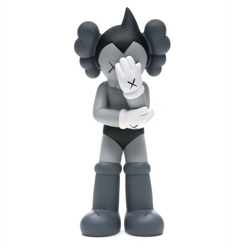 카우스 피규어 아트토이 팝아트 작품 KAWS Figure 홀리데이 컴패니언 아스트로보이 아톰, 그레이, 1개