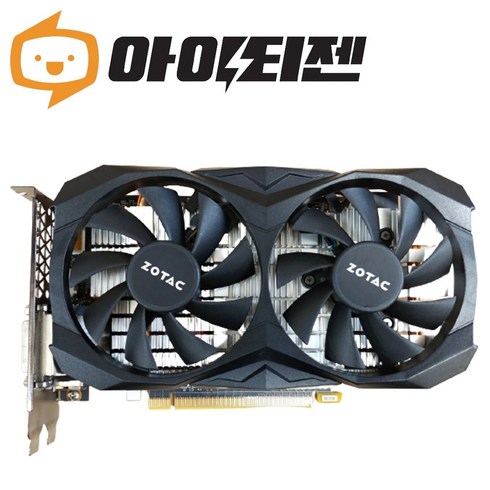 2024년 가성비 최고 그래픽카드 성능순위 - 지포스 GTX1060 3GB 게이밍 그래픽카드 조텍